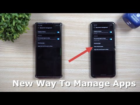 Samsung&rsquo;s Brand New Way To Manage Apps - Deep Sleeping Apps