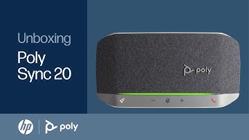 Poly Sync 20: Unboxing and Setup | HP Support
