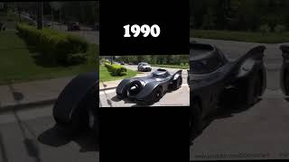 Evolution of Batmobile ( 1970~2023 )#shorts #now #evolution #car #batmobile