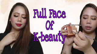 I TRIED Full Face of K-Beauty products|YESSTYLE Affordable Makeup