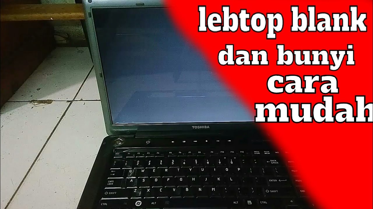 laptop bunyi tut tut saat dihidupkan 