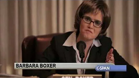 David Zucker - Call me Senator - Barbara Boxer Spo...