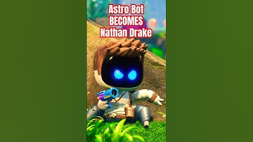 Astro Bot becomes Nathan Drake #astrobot #ps5 #gaming #goty #uncharted #nathandrake