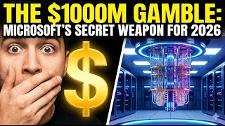 The $100M Gamble | Microsoft’s Secret Weapon for 2026 #ai #quantumcomputing #technology #tech