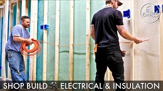 Building My Shop : Electrical, LED Shop Lighting & Sound Proof Insulation screenshot 5