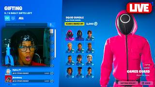 🔴100,000 FORTNITE VBUCKS GIVEAWAY + GIFTING SKINS GIVEAWAY (FORTNITE GIVEAWAY LIVE STREAM)