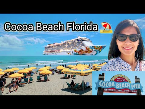 Cocoa Beach Florida ⛱️ 🛳 / Dhanna the Explorer #explore #travelvlog #travel #cruisetravel #florida