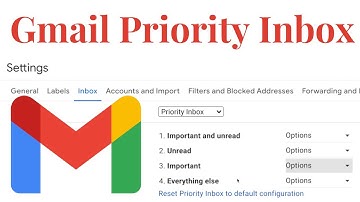 How to set up Priority inbox with Gmail (2021)