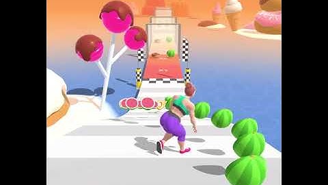 Fat 2 Fit All Levels Mobile Walkthrough Gameplay iOS,Android Body Run Game Update Max Level 2FLG1A