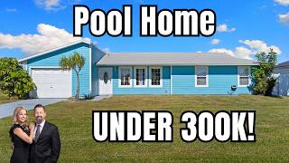 Under $300K Pool Home in Cape Coral? Yep. (Home Tour)