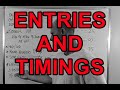 DAY TRADING THE OPEN - ENTRIES AND TIMINGS
