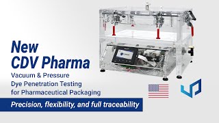 New CDV Pharma | Vacuum & Pressure Dye Penetration Testing for Pharmaceutical Packaging