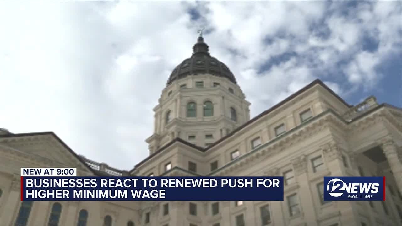 Businesses react to renewed push for higher minimum wage - YouTube