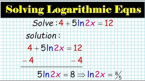 How to solve logarithmic equations precalculus larson 3 3 logs logarithms log mathgotserved