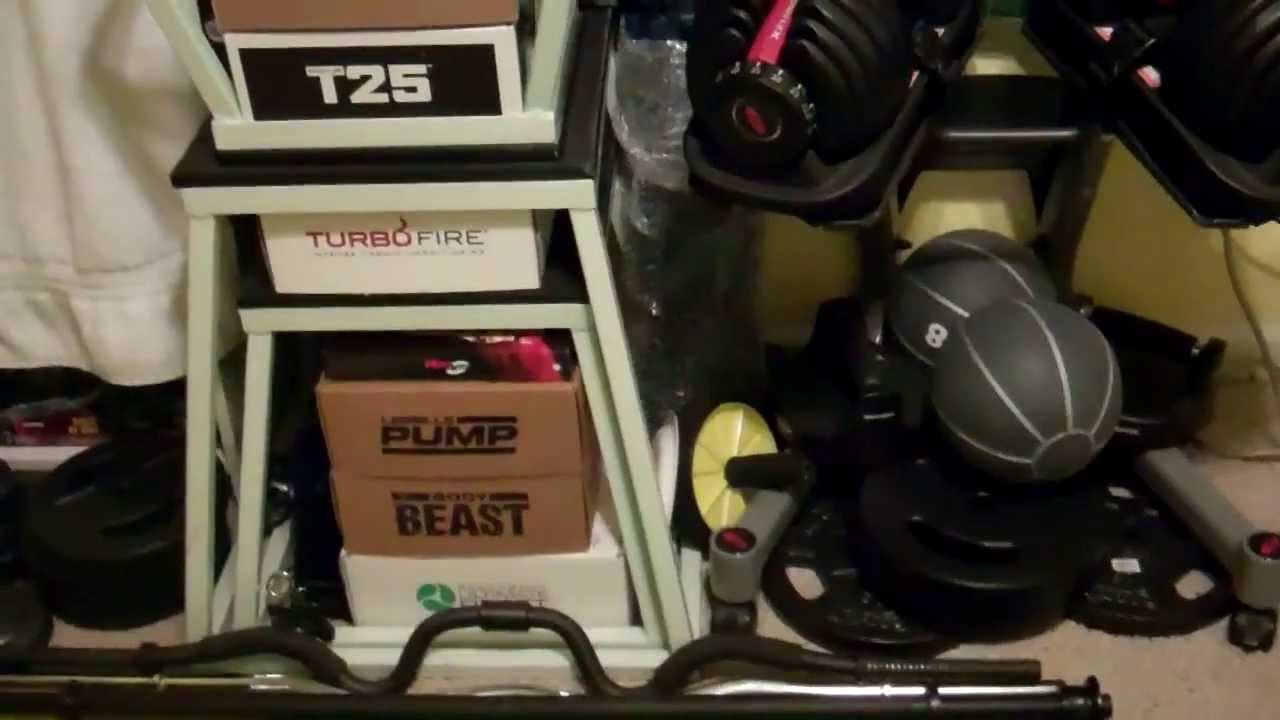 Beachbody Workouts and equipment in my room YouTube