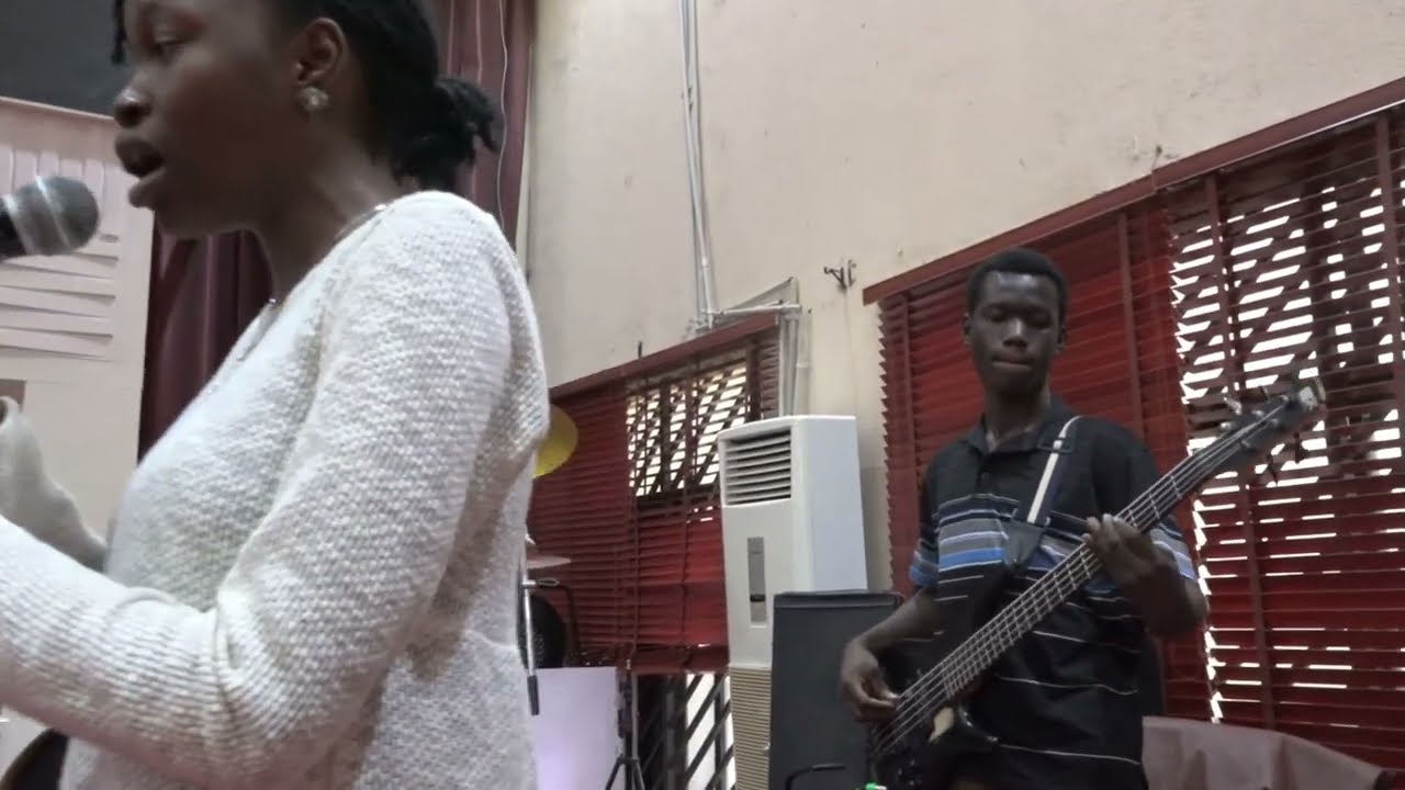 Deesax worship session at landmark University Chapel