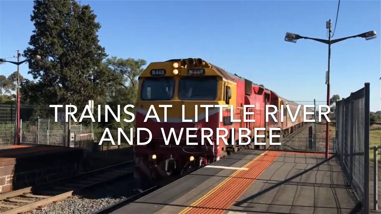 Trains at Little River station and trackside locations at Werribee YouTube Trains at Little River station and trackside locations at Werribee YouTube