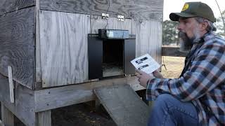 Diy Automatic Chicken Coop Door Setup And Installation