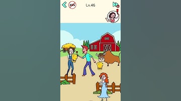 Dop Fun: Delete One Part Level 46 #shorts #puzzlegameplay #ios