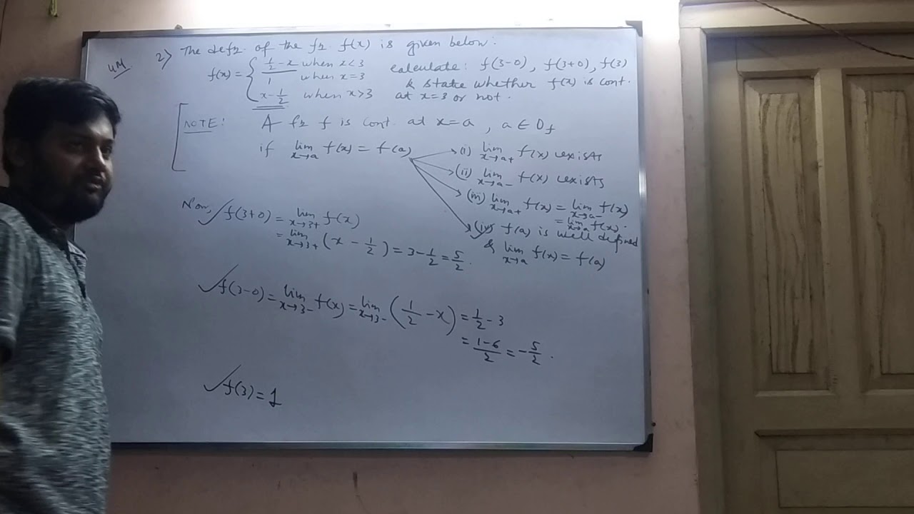 Continuity (problem and it's solution)