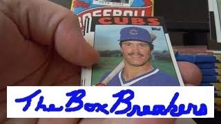 1986 Topps Baseball Cards Factory Sealed Hobby Box Break Hall of Fame Nolan Ryan PSA 10