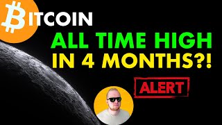 #BITCOIN **ALL TIME HIGH 4 MONTHS AWAY!?!** 👀 🚀🌙