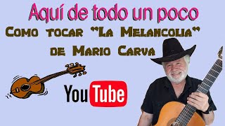 Watch Mario Carva La Melancolia video