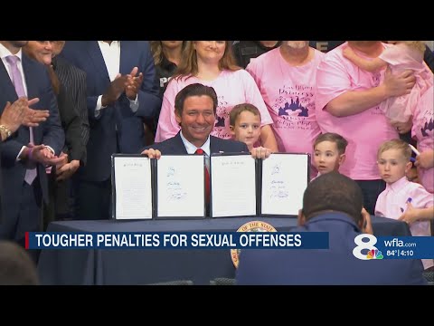 Governor DeSantis signs two bills into law to help protect children