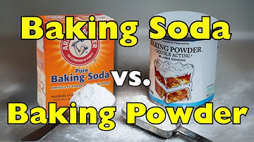 Baking soda versus bakpoeder: wat is het verschil?