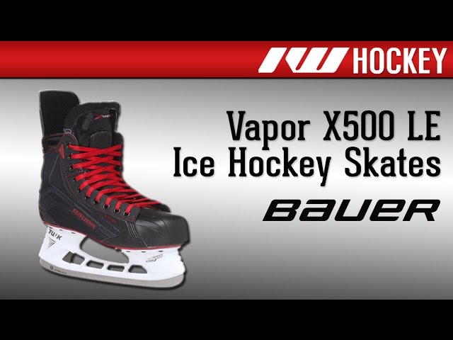 BAUER - Bauer Vapor X500 アイスホッケーシューズ BAUER（バウアー) VAPOR X500 S17 （ベイパー エックス500 S17