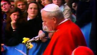 Pope John Paul II at the Basilica