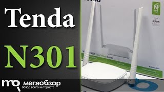 Обзор роутера Tenda N301