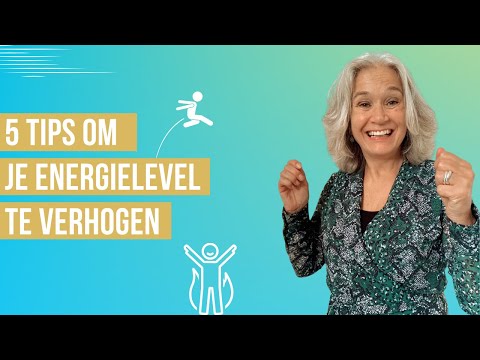 Video: 3 manieren om het energieniveau te verhogen