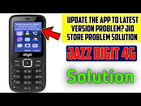 jazz digit 4g Kaios store Problem Solution | digit 4g update to app latest version Problem solve