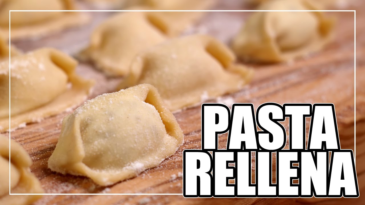 Pasta Rellena Fácil SIN MOLDES (AGNOLOTTIS de Ricotta y Trufa)
