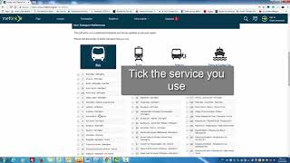 Setting up your my metlink account screenshot 1