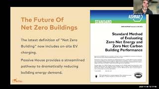 Passive House Northeast: Beyond Residential: Designing to Passive House Standards