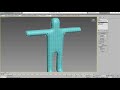 Простейший риггинг и скиннинг персонажа  3dsmax