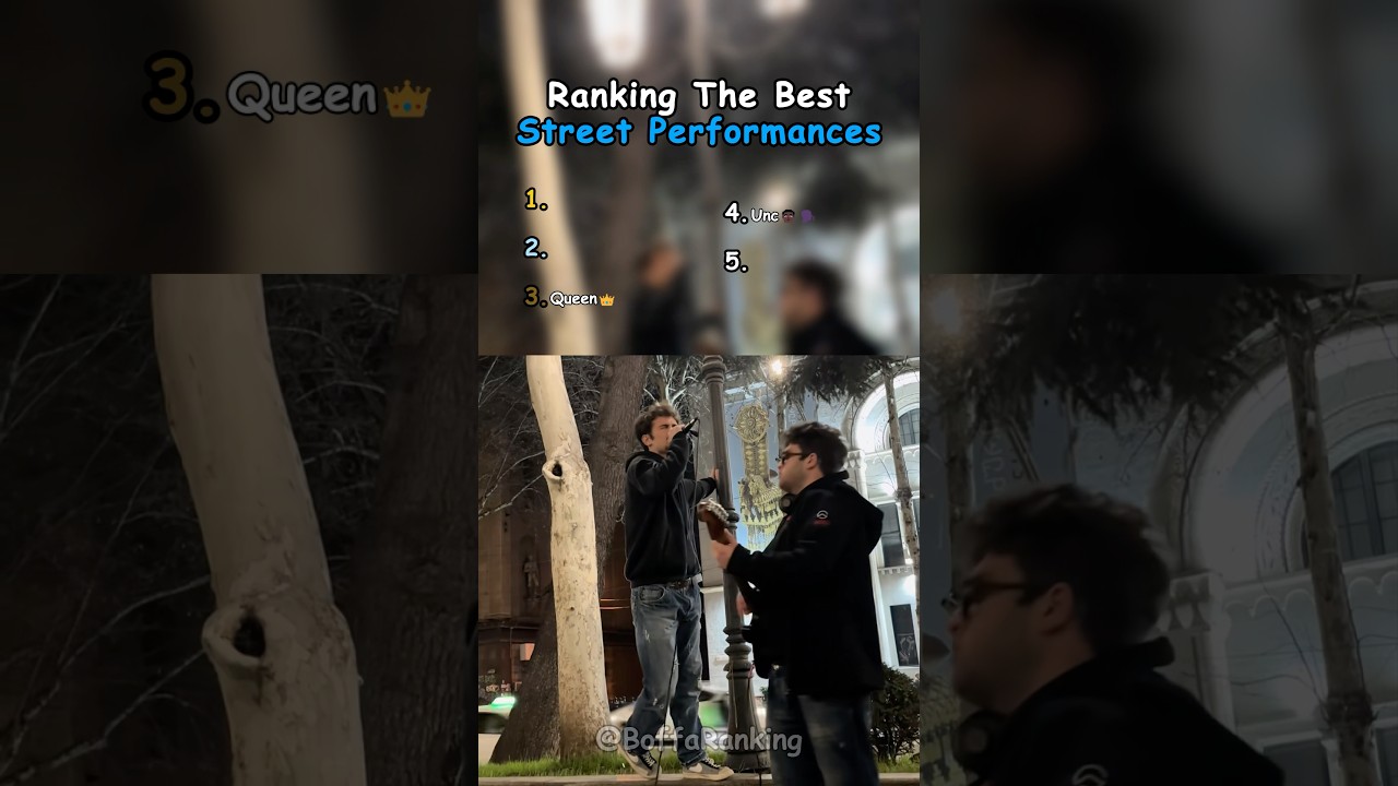 Ranking the best Street Performances🎶