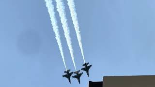 The Blue Angels ￼Perform Along the LBTS Coast