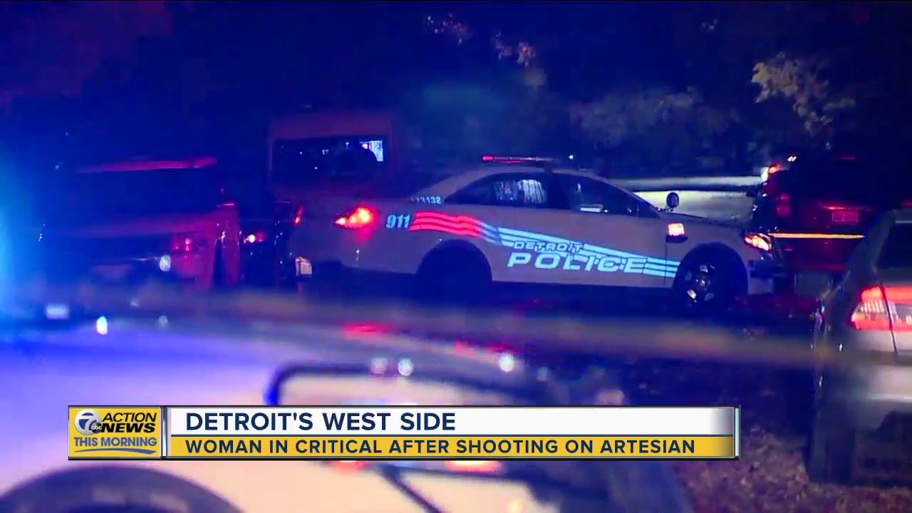 Woman in critical after shooting on Detroit's west side - YouTube
