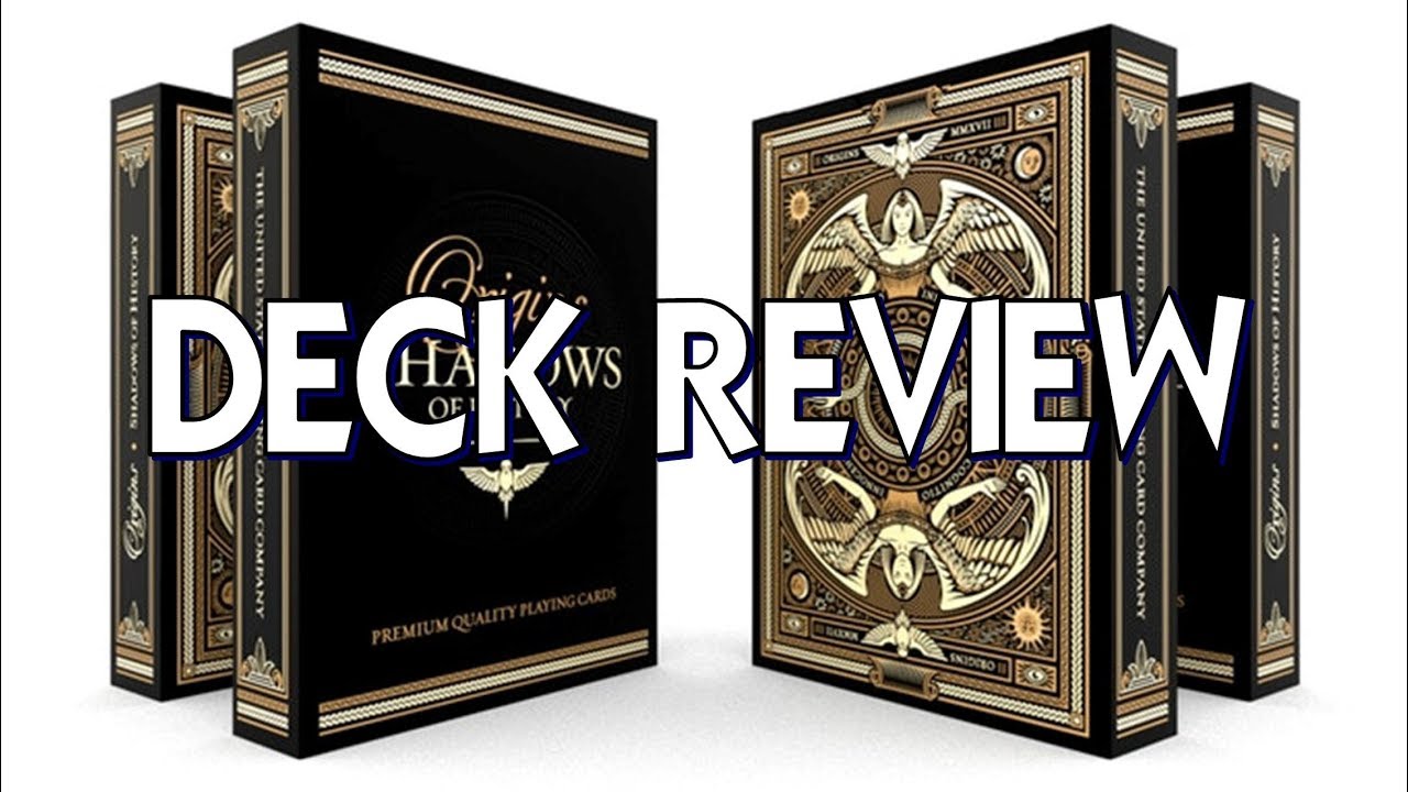 Deck Review - Origins Shadows of History Playing Cards