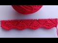 Latest and new knitting border design for ladies /kids sweater, Cardigan, jacket, hineck, kurti.