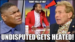 Richard Sherman Crashes Out On Undsputed Skip Bayless Gets Checked By New Co Host