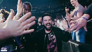 Dan and Shay with Kip Moore live at the Red River Valley Fair on Friday, July 7, 2023