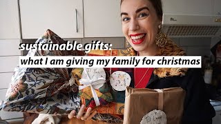 what I am giving my family for Christmas // sustainable + zero waste gift giving
