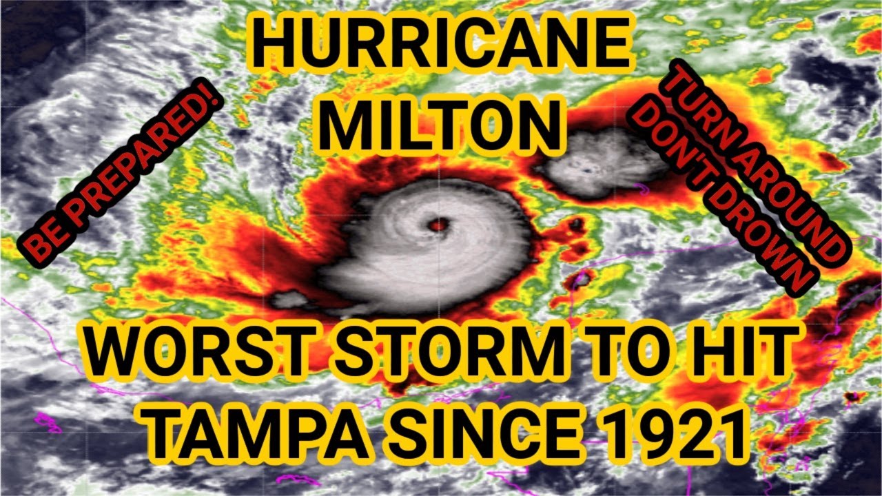 Watch and Listen to Live Webcam Views of Catastrophic Hurricane Milton ...