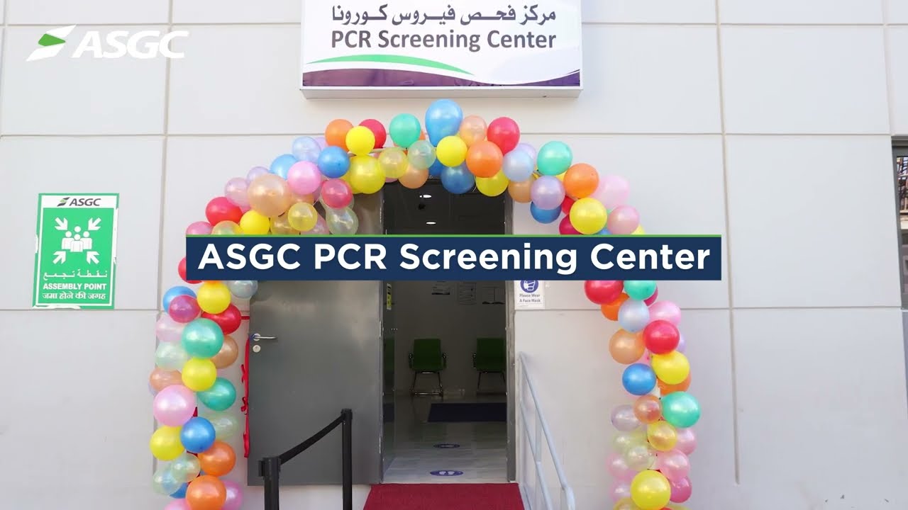 ASGC opening its first PCR Screening Center