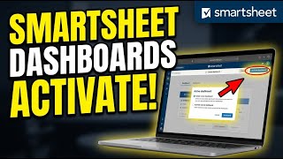 How to activate Smartsheet dashboards for reporting and tracking - Beginner Guide