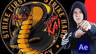 Cómo animar chispas desde after efects tutorial completo | COBRA KAI 2021 screenshot 2